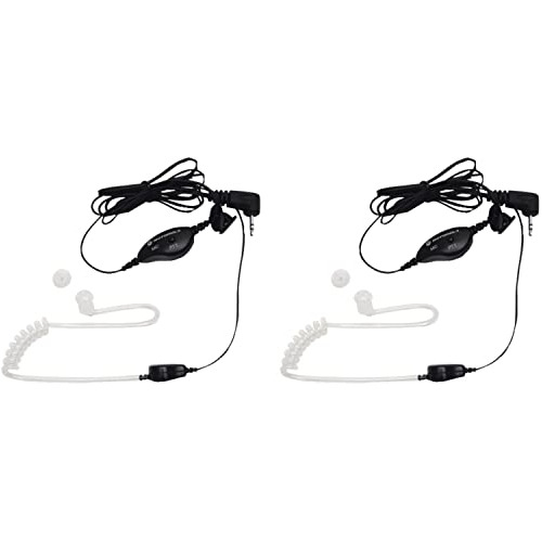 Motorola 1518 Auriculares De Vigilancia Con Ptt Mic, Ofvua
