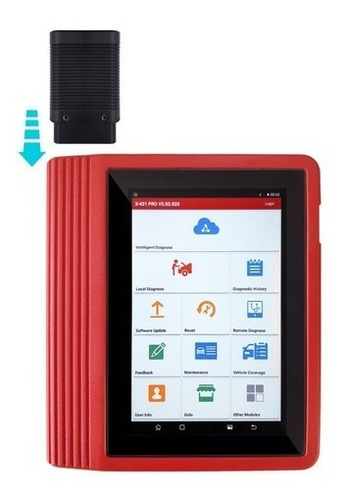 Imagen 2 de 7 de Escaner Launch X431 Pro Plus + Tsgun Y 2 Sensores Gratis