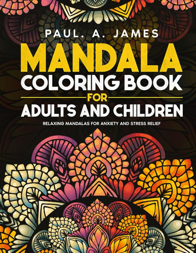 Libro: Mandala Coloring Book For Adults And Children: Relaxi