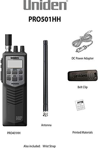 Imagen 6 de 7 de Uniden Pro501hh Handy 40 Canales 4w