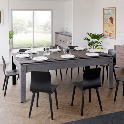 Mesa De Billar Pool Convertible A Comedor De Lujo Xl Gris