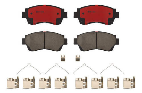 Balatas Delanteras Cerámica Toyota Sienna Xle 99-99 Brembo 