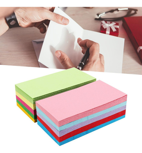 Sobres De Colores 100 Sobres Tamaño Carta Sobres De Arcoíris