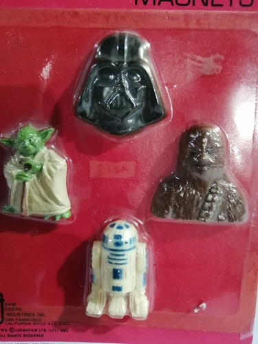 Star Wars Vintage Imanes Return Of The Jedi 1983 (Usado)