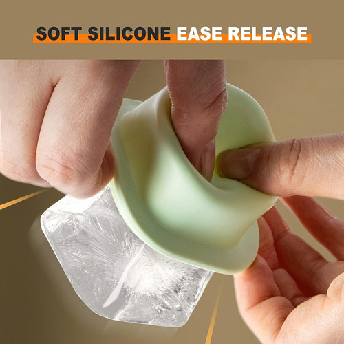 Molde De Silicona Para Paletas Y Cubitos De Hielo, Molde De