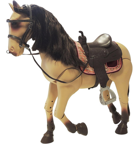 Our Generation Poseable 20 Horse - Morgan Con Accesorios Par