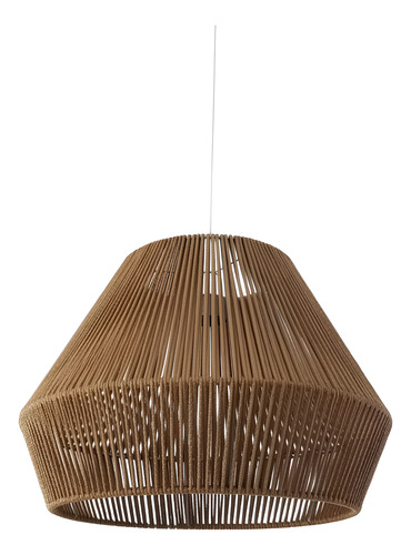 Lámpara Colgante Premium Cordón/yute 45cm Kit Eléctrico Tostado