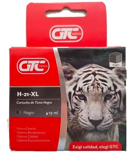 Tinta Compatible 21 Xl Negro Para Impresoras Hp