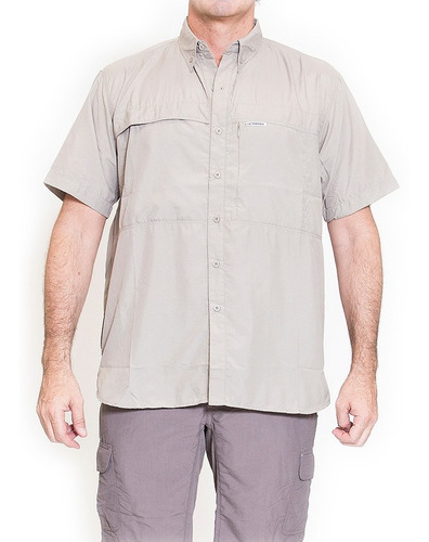 Camisa Trekker Manga Corta Hombre Raffike (raf232)
