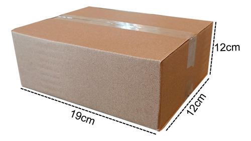 50 Caixas De Papelao 19x12x12 Envios Ultra Resistente