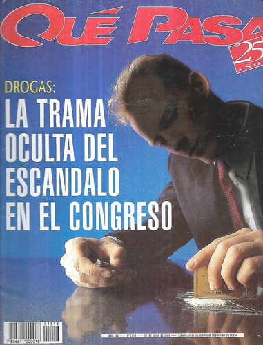 Revista Qué Pasa N° 1318 / 13 Julio 1996 / Trama Drogas Cong