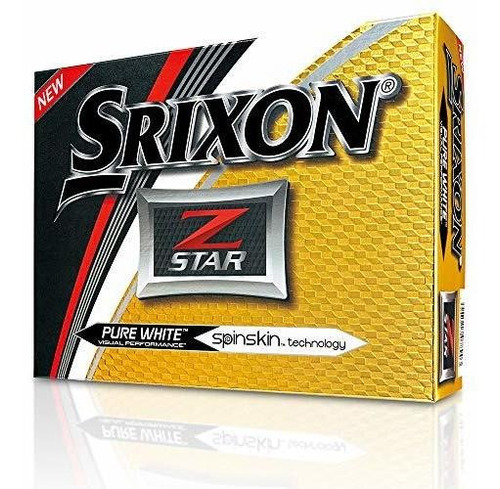 Srixon Z-star 2017 Pelotas De Golf, White (una Docena).