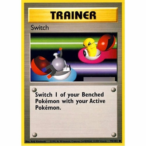 Switch - Carta Trainer Comum - 95/102 - Pokemon Card Game