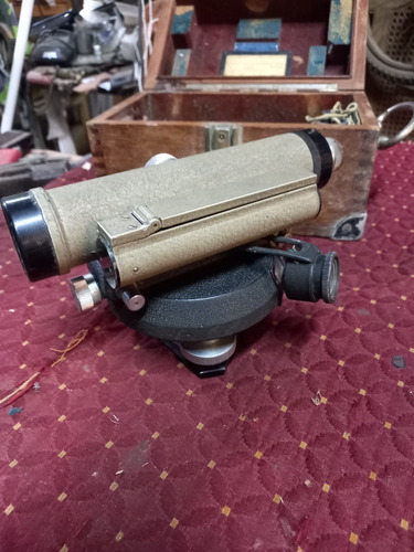 Imagen 3 de 10 de Teodolito Antiguo Italiano Colección Garfio3