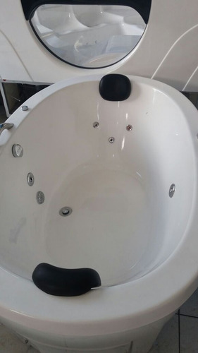 Ofurô Duplo Olimpia C/ Hidromassagem E Acionador.