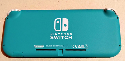 Consola Nintendo Switch Lite Turquesa 32gb + Extras (Usado)