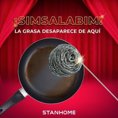4 Espirales Mágicas Stanhome Fibra Limpiadora