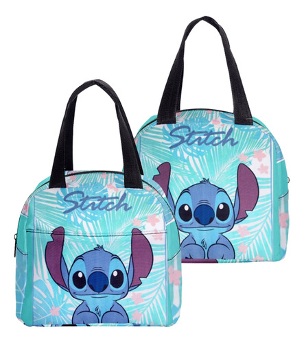 Bolsa De Almuerzo Aislante Lilo & Stitch Para Mujeres Y Niño