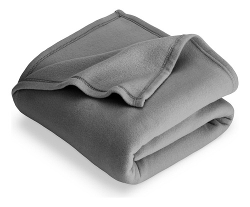 Bare Home Manta Polar - Manta Xl - Gris - Cálida Y Acogedora