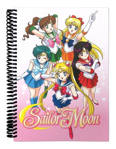 Cuaderno Libreta Anotador Tipo Agenda A5 - Sailor Moon