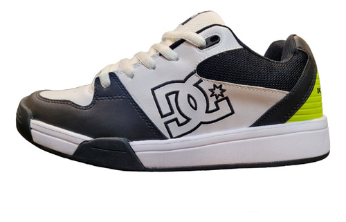 Zapatillas Dc Shoes Versatile Rs White/lime (wlm)-big Buey-