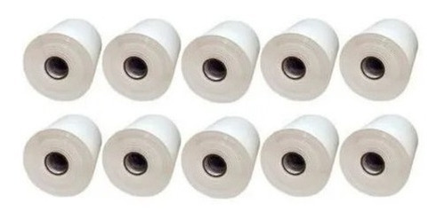 20 Rolos Etiquetas Adesiva 100x100 10x10 Zebra Argox Elgin Cor Branco