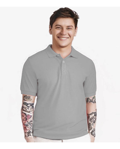 Camiseta Cuello V Para Hombre 