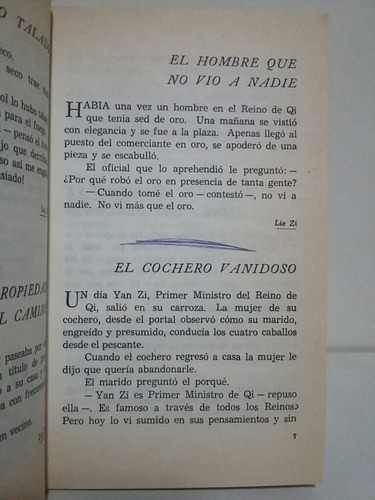 Fábulas Antiguas De China. Por Yang Zi Y Otros.