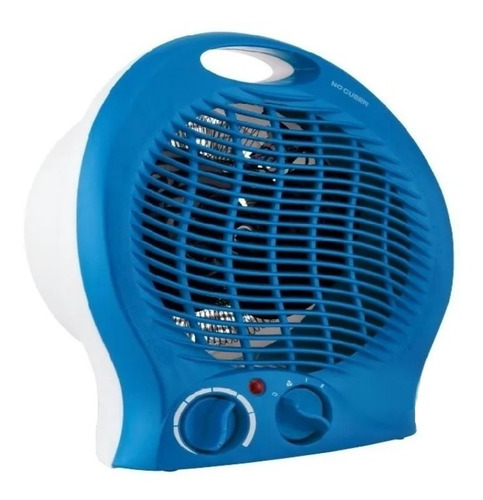 Imagen 1 de 3 de Calefactor Eléctrico Caloventor Portátil Kanji Blanco 220v