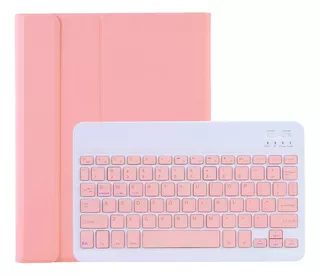 Funda Con Teclado Lrufodya / Para iPad Mini 4-5 / Pink