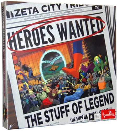 The Stuff Of Legend Expansão Jogo Heroes Wanted Action Phase