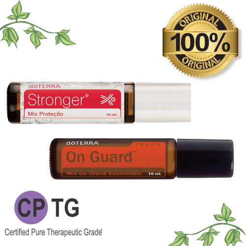 Stronger E On Guard - Óleos Essenciais Doterra Kit Imunidade