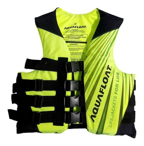 Chaleco Salvavidas Aquafloat Ski T6 Hasta 60kg