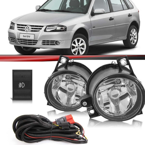Kit Faro Auxiliar Gol Power 2006 07 08 09 10 11 12 13 14 15