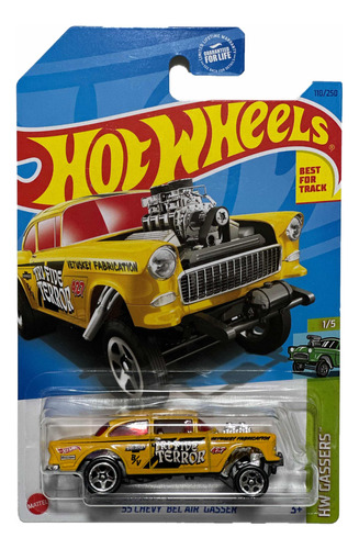 Hot Wheels 2023 55 Chevy Bel Air Gasser 110/250 Hw Gassers