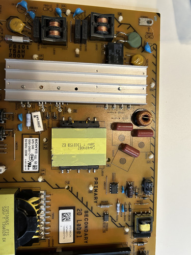 Placa Fonte Sony Aps 346,kdl46w955a / 188812011 (Usado)