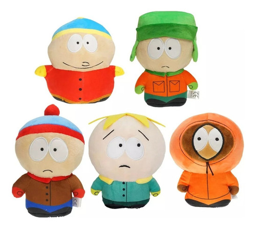 5pcs/set South Park Muñeca Peluche Juguete Regalo For Niños
