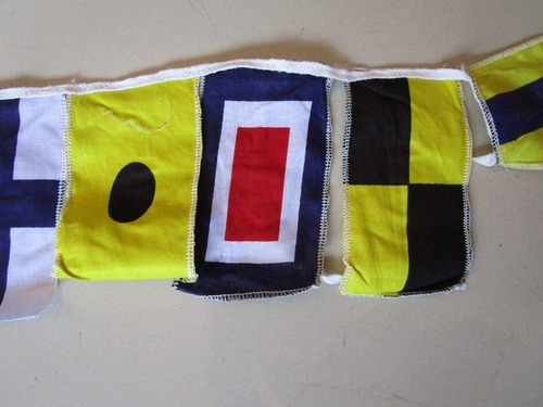 100% Algodón - Bandera Internacional De Señal Marítimos - 26
