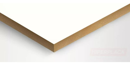 Mdf Melaminico Blanco Guararapes  18mm 2.75 X 1.85mt