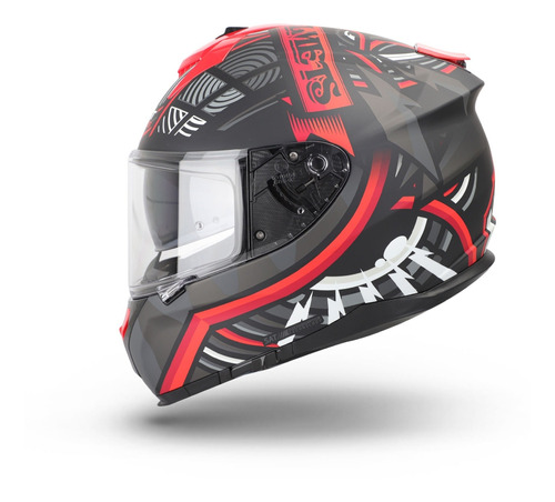 Casco Integral Shaft Pro Vitral Doble Visor Transparente