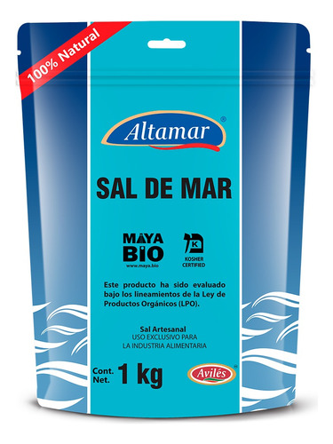 Sal De Mar Altamar Pouch 1kg