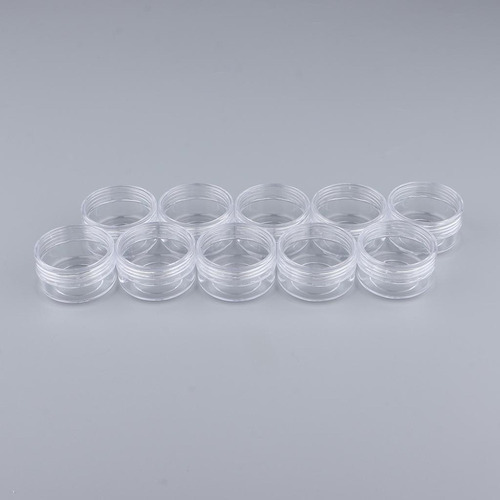 Recipientes De Crema Transparentes 2 Piezas