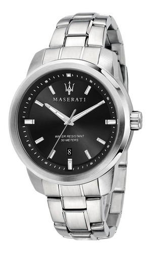 Reloj Maserati Successo Modelo: R8853121006 Color de la correa Gris