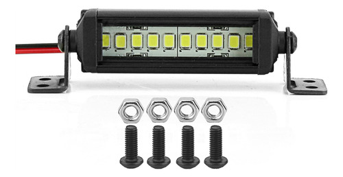 Barra De Luz Brillante De 135 Mm Para 1/10 Rc Crawler Car Ax