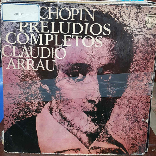 Portada Claudio Arrau Chopin Preludios P0