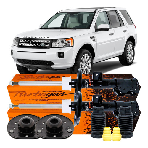 Kit Amortecedor Dianteiro Freelander 2 2006 A 2014 - Par