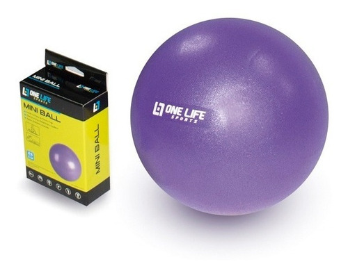 Bola Para Yoga Pilates Fisioterapia Overball 25cm One Life 