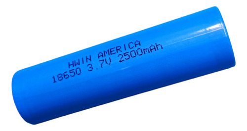 Bateria De Litio 18650 Hwin Corneta 2500mah Sin Conector