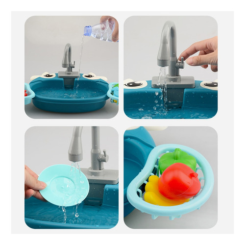 Kit Infantil Con Lavabo Y Accesorios - I Got Real Water