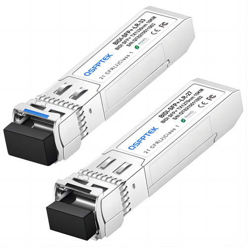 1 Par De Transceptores 10g Sfp+ Bidi, Modulo Monomodo Sfp Lc